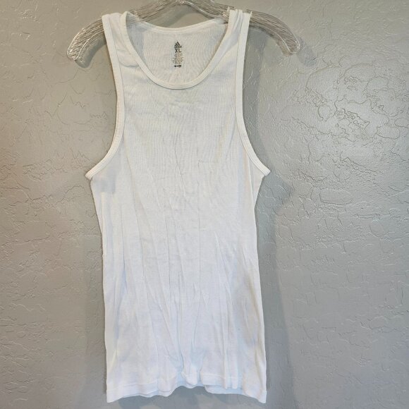 Adidas Mens White Tank/ Under shirt - Picture 1 of 3